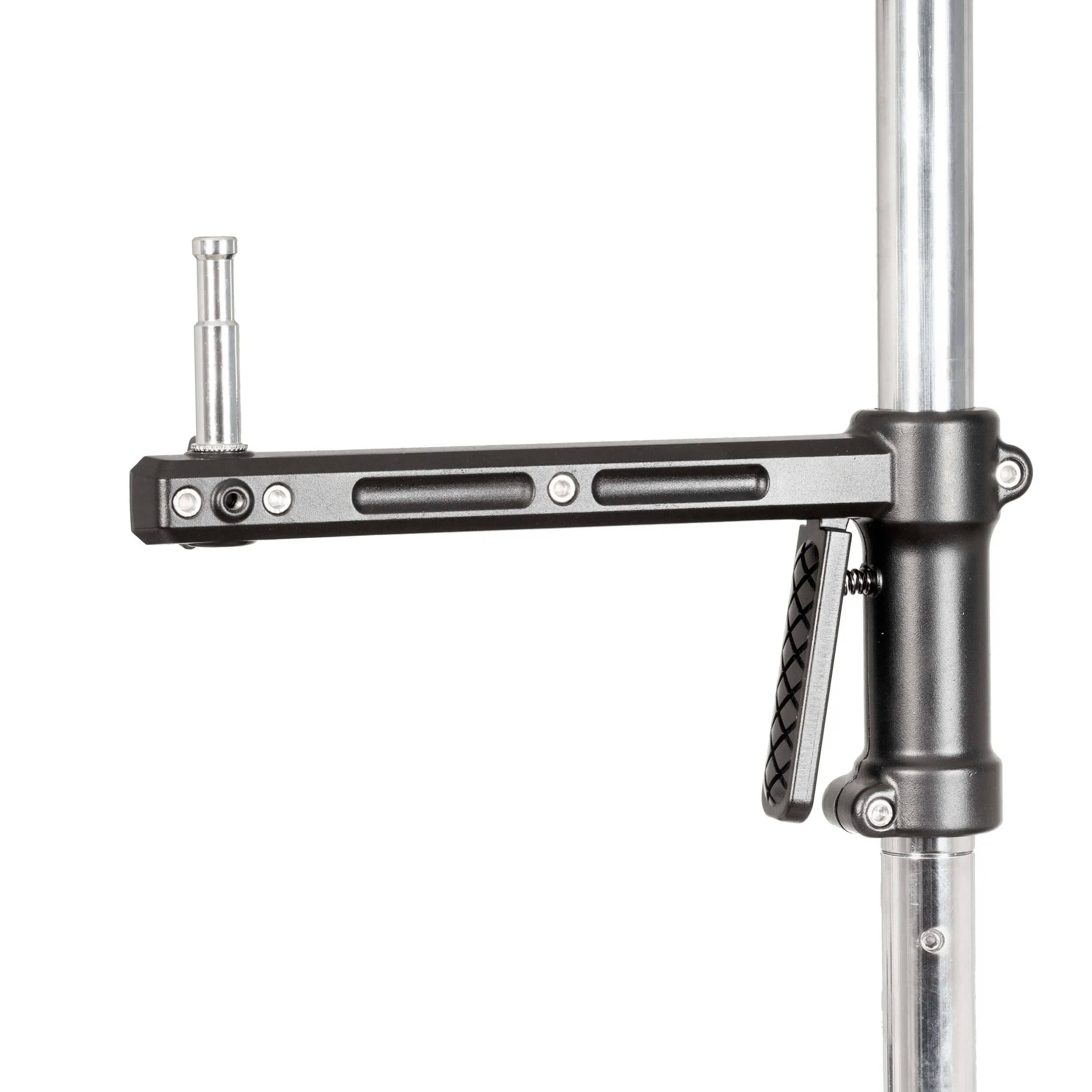 225cm Wheeled Column Light Stand with Adjustable Grip Handle Support (Including 1 handle)