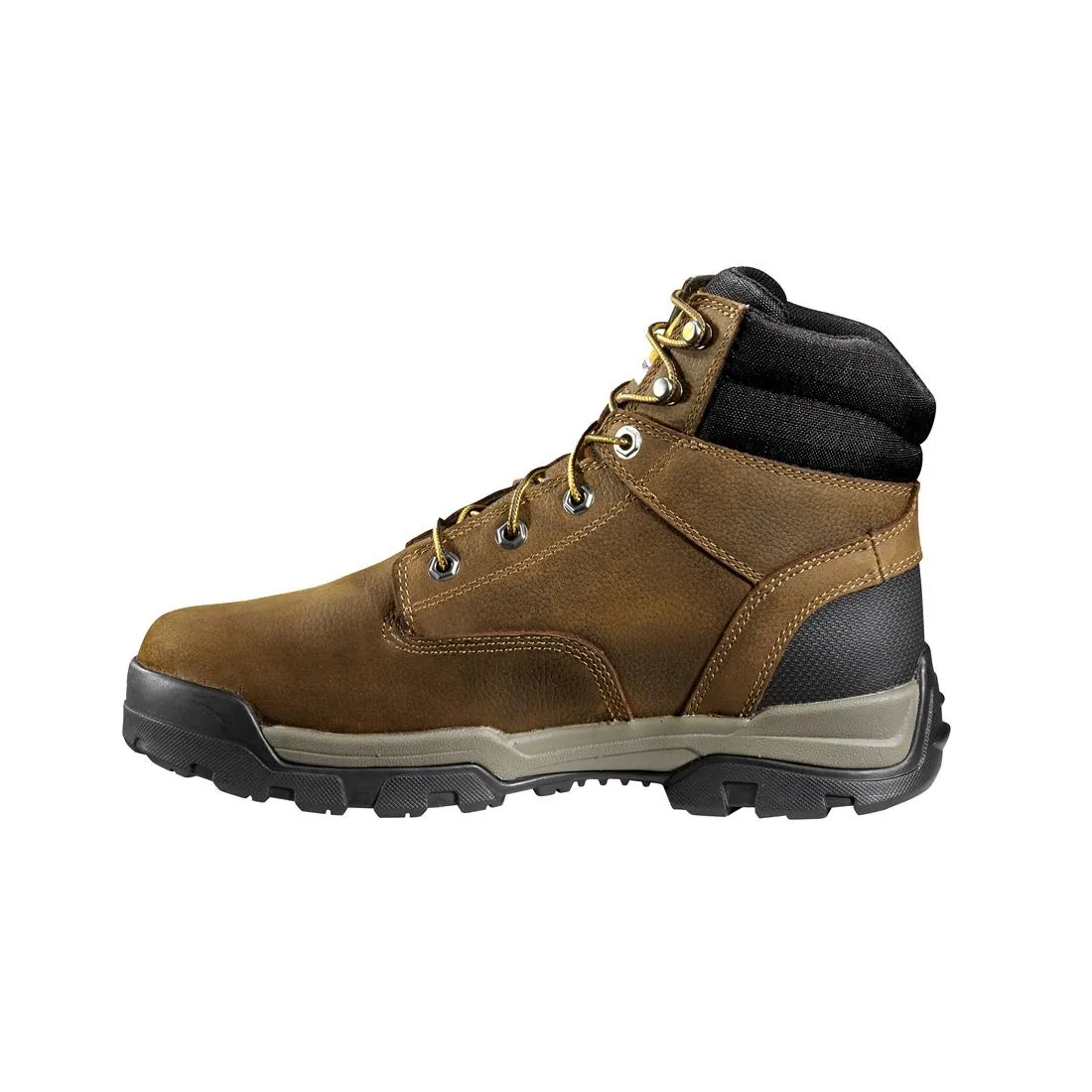 6" Ground Force Waterproof Composite Toe Work Boot Brown