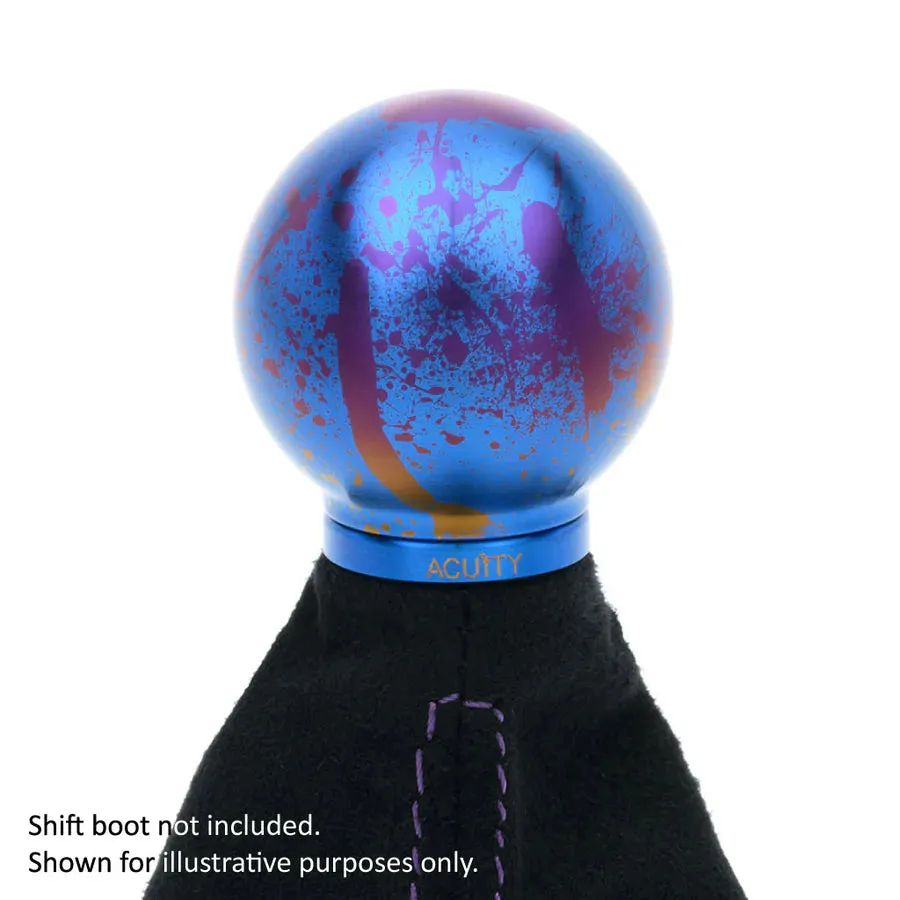 Acuity POCO Low-Profile Shift Knob Splatter Titanium (M10X1.5) - 1958-SPL