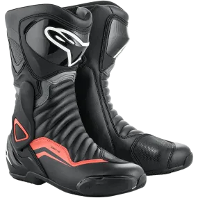 Alpinestars SMX-6 V2 Black/Gray/Red Boots