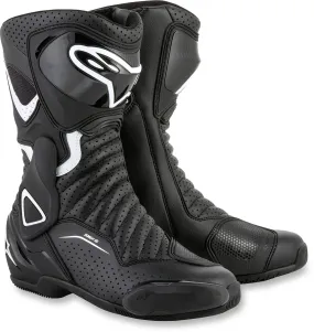 ALPINESTARS SMX-6  v2 Vented Boots - Black/White - US 8 / EU 39 2223117-122-39