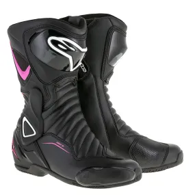 Alpinestars Stella SMX 6 V2 Ladies Boots Black / Fuchsia / White