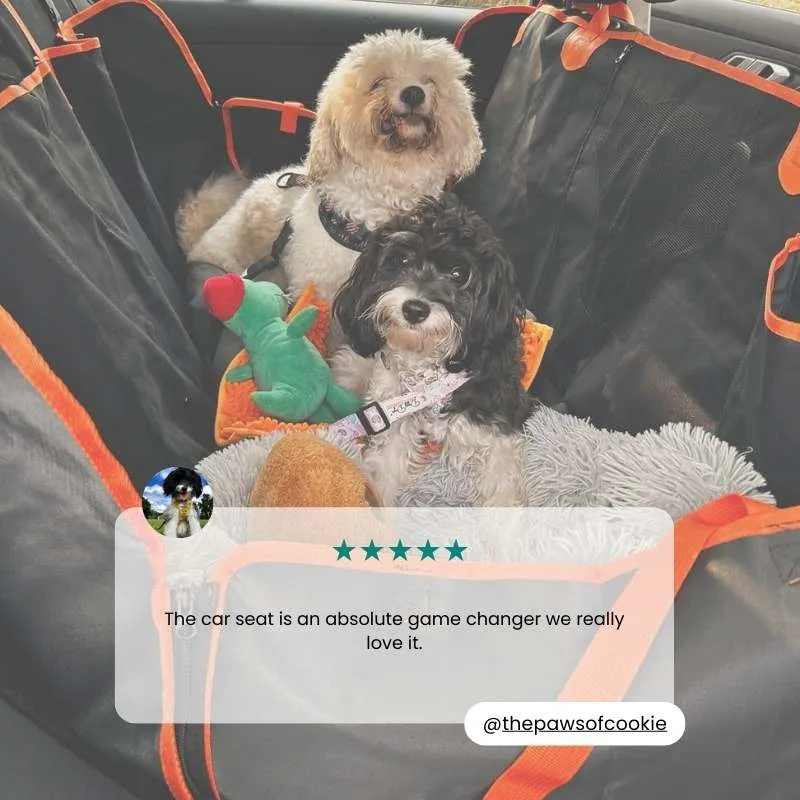 Anti-Anxiety & Car-Sickness Car Dog Car Seat Cover