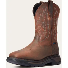 Ariat Men's Big Rig Soft Toe WP Western Work Boot - Brown - 10033991