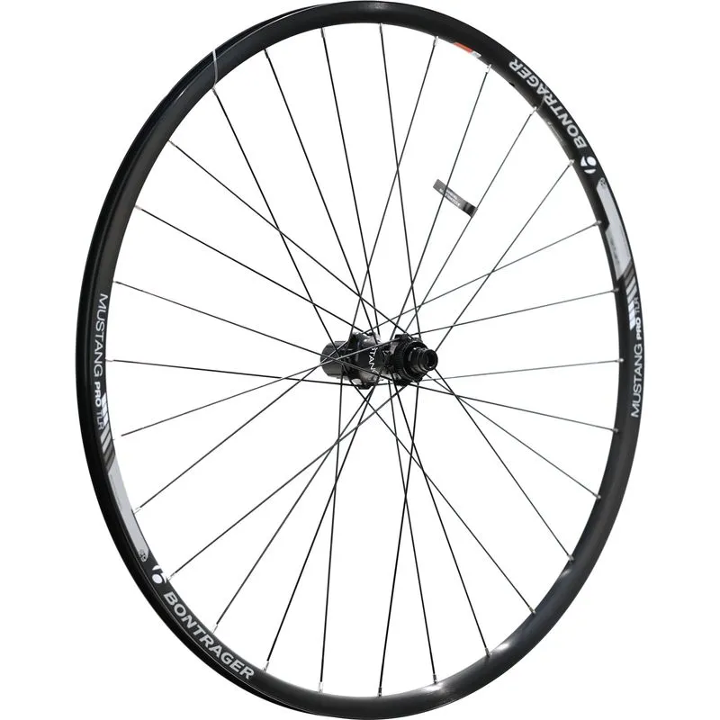 Bontrager Mustang Pro 29" Rear Wheel, TLR, 8/9/10-Speed, Thru Axle, Center Lock