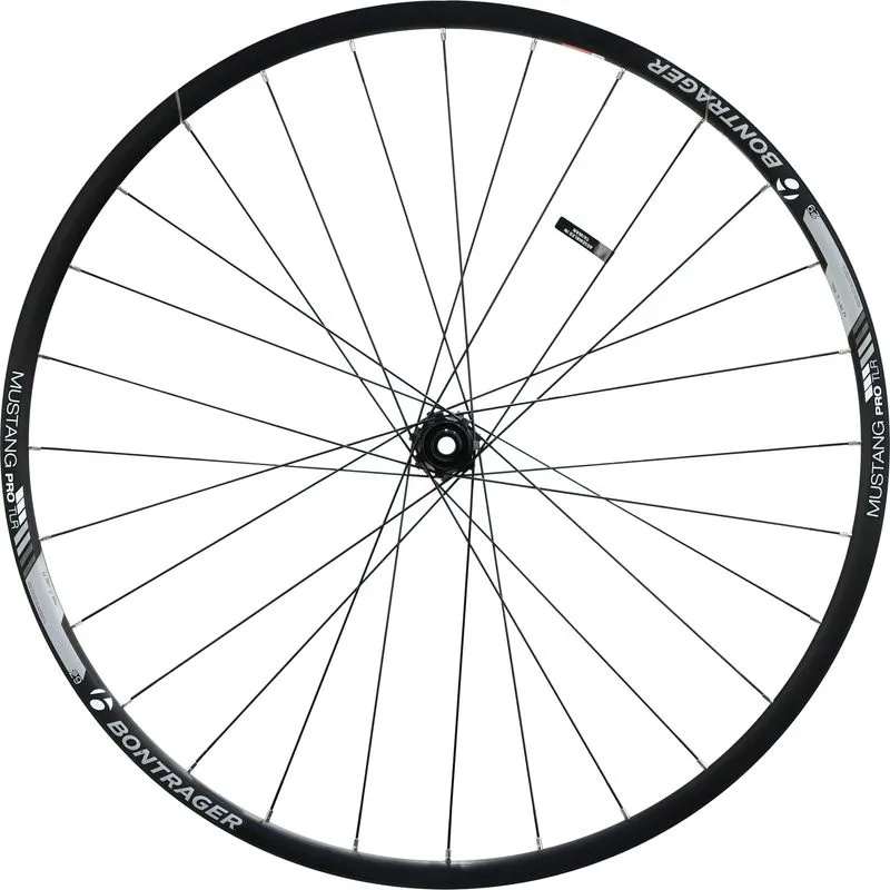 Bontrager Mustang Pro 29" Rear Wheel, TLR, 8/9/10-Speed, Thru Axle, Center Lock