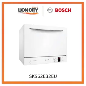 Bosch SKS62E32EU 4 Freestanding Compact Dishwasher 55 cm White