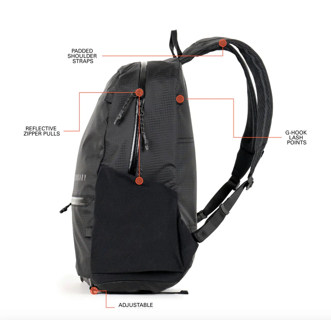 Boundary Supply Rennen Ripstop Daypack in White Color