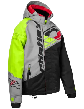 Castle X Code Youth Winter Jacket HiVis Silver