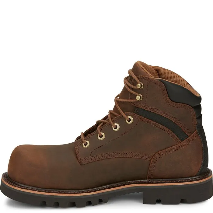 Chippewa Men's Sador 6" Comp Toe WP Lace-Up Work Boot - Tan - 73221