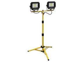 COB LED Twin Pod Tripod Sitelight 4200 Lumen 60 Watt