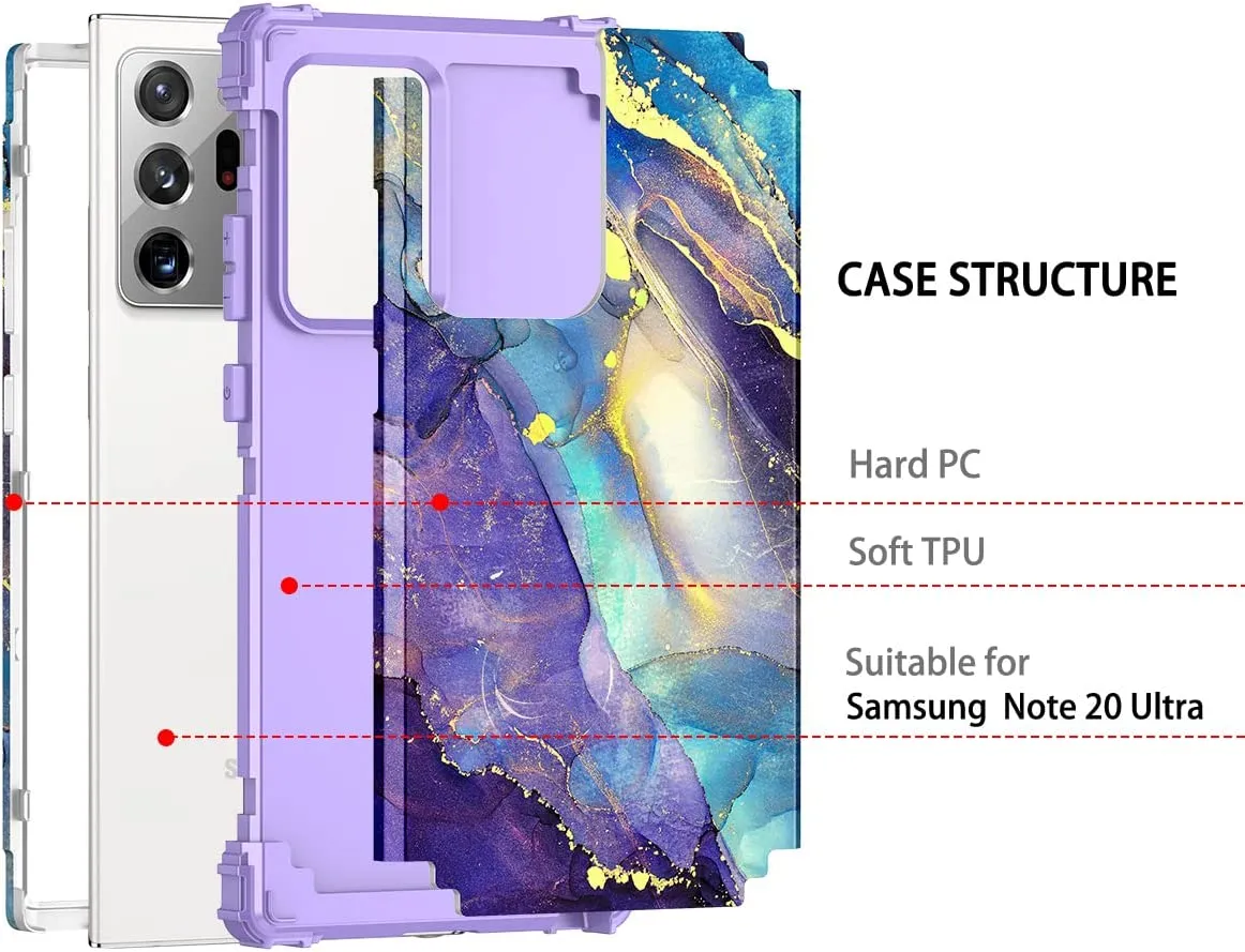 Compatible Note 20 Ultra Case Duty Shockproof Protection Protective Case