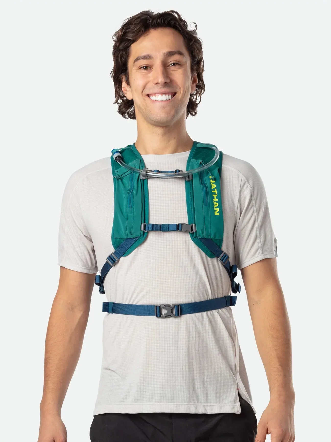 Crossover 10 Liter Hydration Pack (Storm Green/Finish Lime)