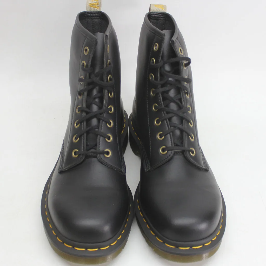 Dr. Martens Vegan 1460 Felix Rub Off 8 Eyelets Black Unisex Boots - UK 9.5