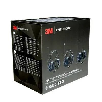 Earmuffs - 3M™ PELTOR™ WS LiteCom Plus Headset, MT73H7A4610WS6NA