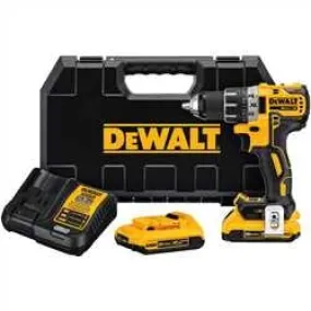 Factory Refurbished DEWALT 1/2'' 20V MAX* XR® Li-Ion Brushless Compact Drill / Driver Kit DCD791D2