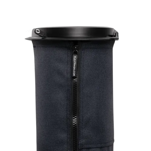 Flextrash Large 9 liter prullenbak navy blauw