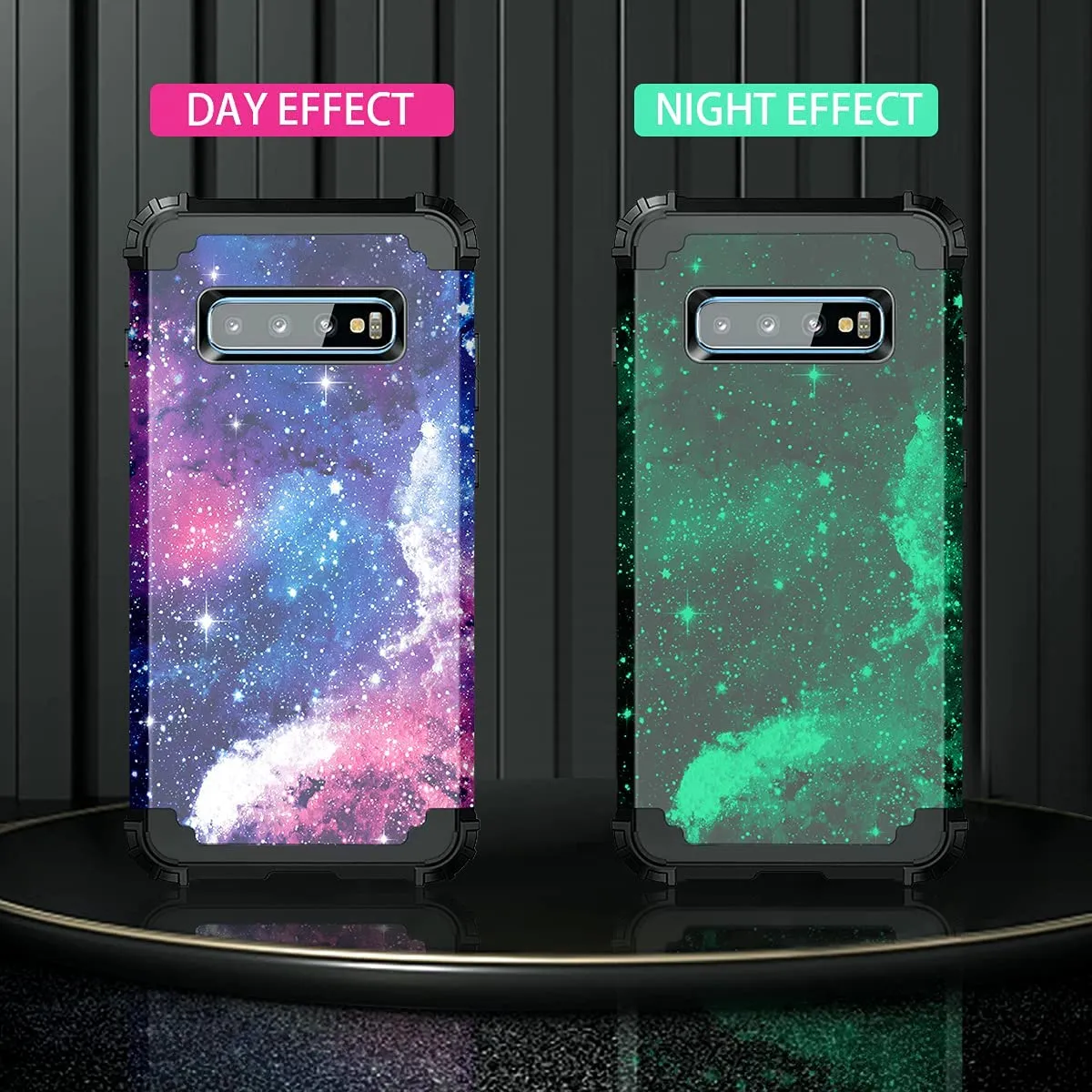 Galaxy S10 Glow The Dark Heavy Duty Shockproof Case