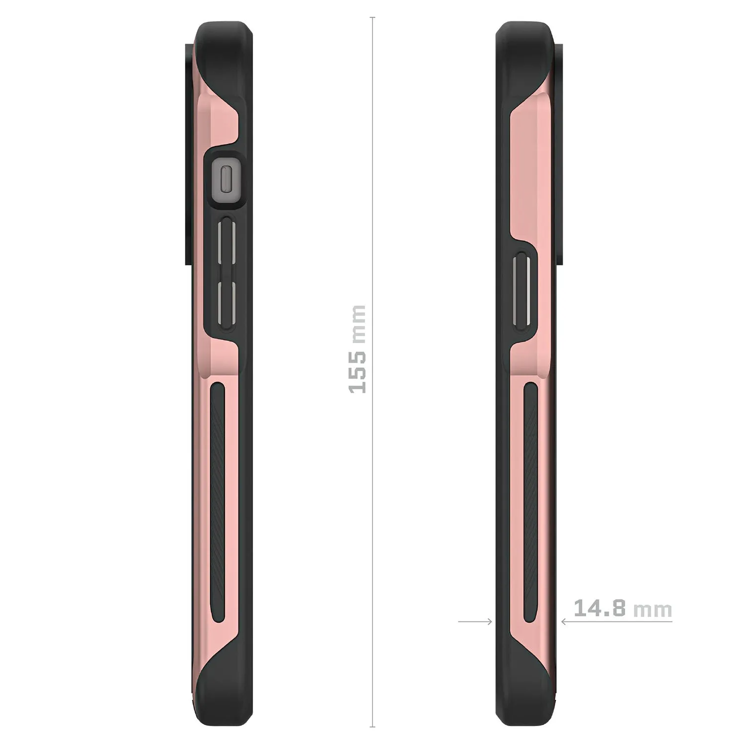 Ghostek iPhone 14 Pro Case Atomic Slim w/ Magsafe Pink