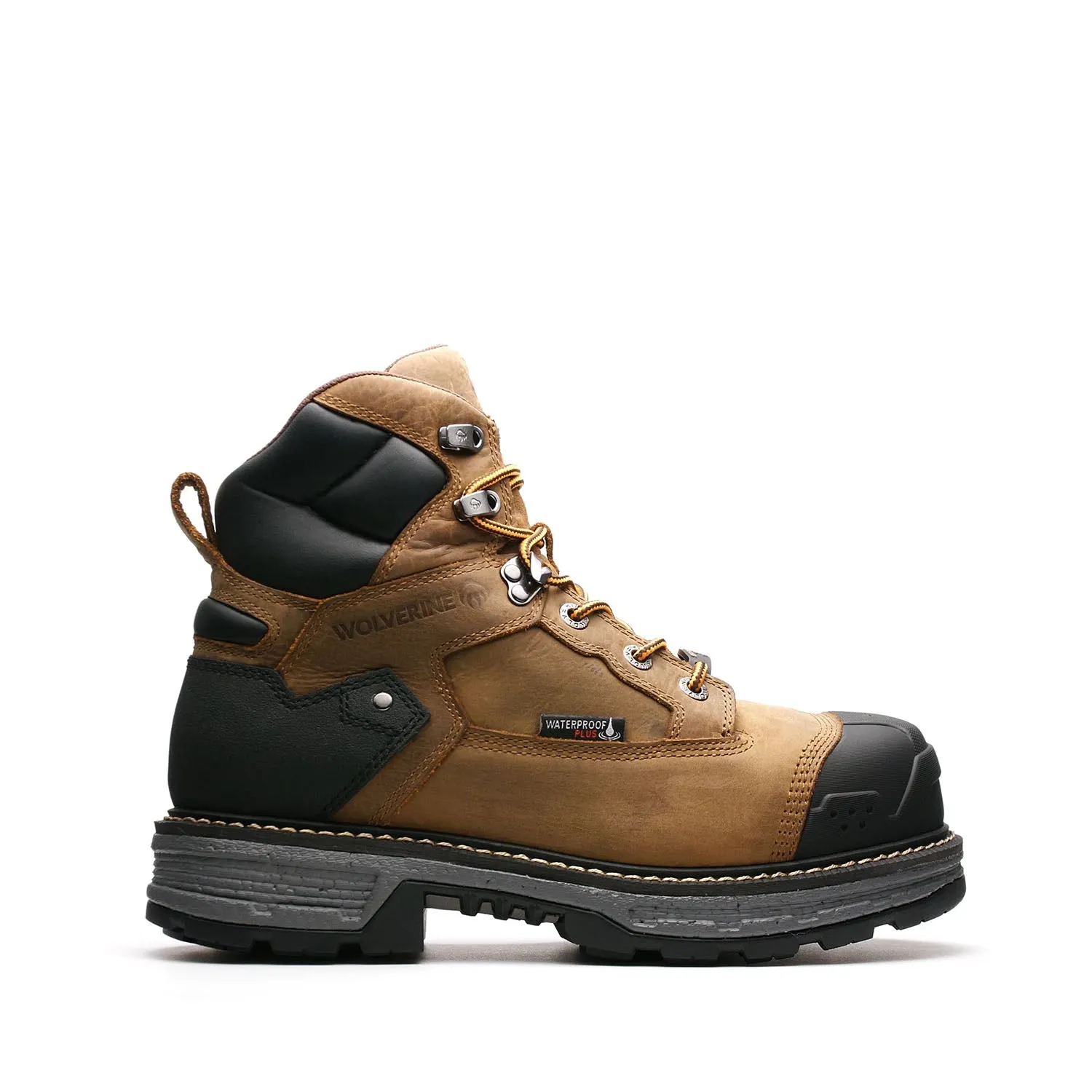 Hellcat HD Carbon-Toe Waterproof UltraSpring™ Work Boot Brown