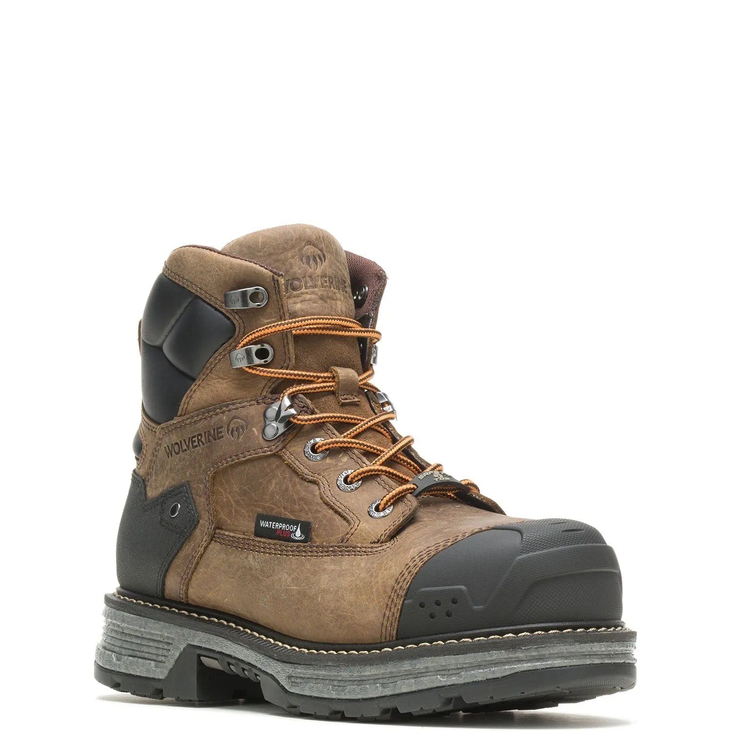 Hellcat HD Carbon-Toe Waterproof UltraSpring™ Work Boot Brown