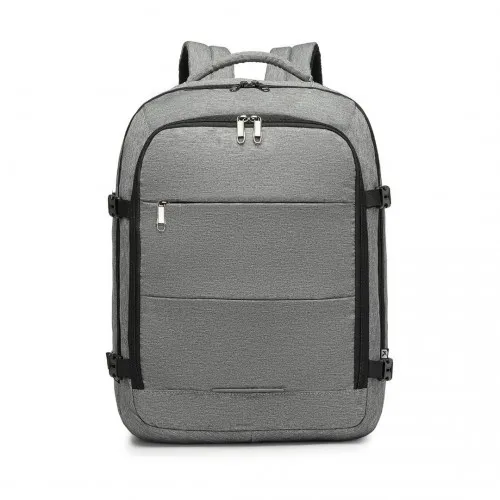 Kono Multi-level High-capacity Grey Cabin Bag Travel Backpack (30L)