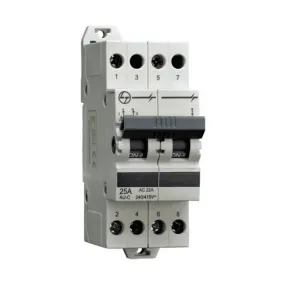 L&T Changeover Switches Double Pole 25A-63A 2-3Module