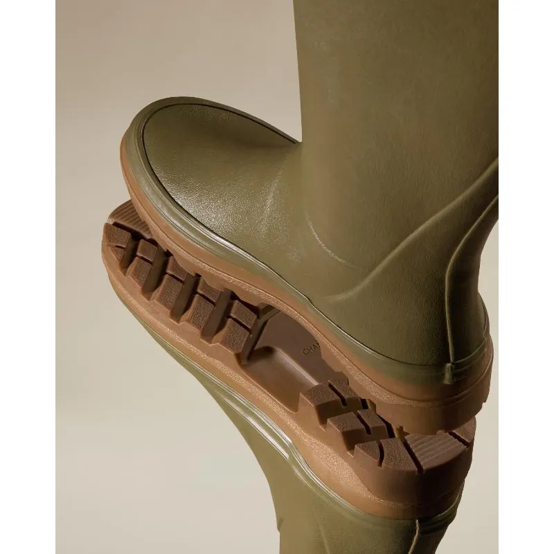 Le Chameau Giverny Jersey Lined Ladies Boot - Iconic Green