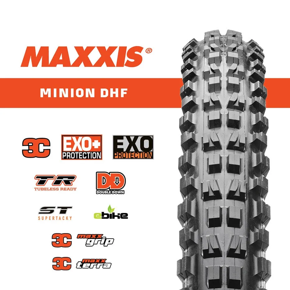 MAXXIS Minion DHF 29 x 2.5 WT 3C/EXO /TR/Maxx Terra