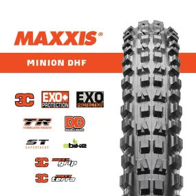 MAXXIS Minion DHF 29 x 2.5 WT 3C/EXO /TR/Maxx Terra