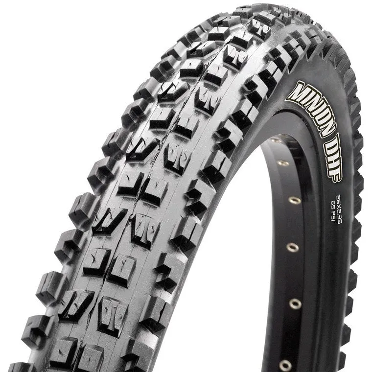 Maxxis, Minion DHF, Tire, 27.5''x2.50, Folding, Tubeless Ready, 3C Maxx Grip, EXO, Wide Trail, 60TPI, Black