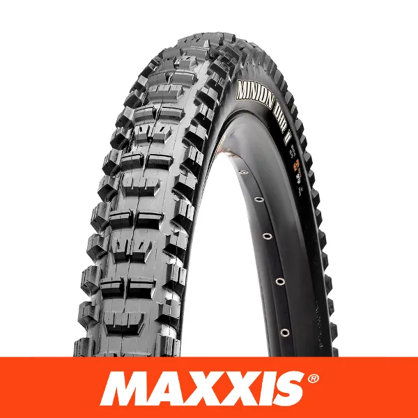 Maxxis Minion DHR II 29x2.40 WT 60TPIx2 DH 3C MaxxGrip TR Folding Tyre Black