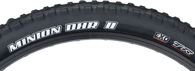 MAXXIS Minion DHR II Tire - 27.5 x 2.80" - Folding - Dual Compound - EXO - Tubeless Ready - Black