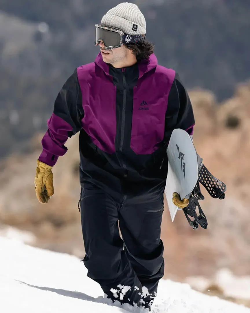 Mtn Surf Recycled Snow Bib - Stealth Black