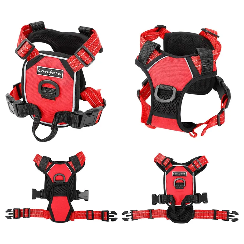 No-Pull Padded Adjustable Pet Harness with Handle, Tug And Choke Free