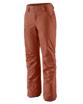 Patagonia Women's Insulated Powder Town Pants - Reg - Burl Red