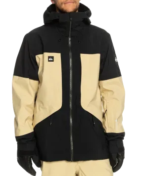 Quiksilver Men's Forever Stretch Gore-Tex® Technical Snow Jacket - Pale Khaki