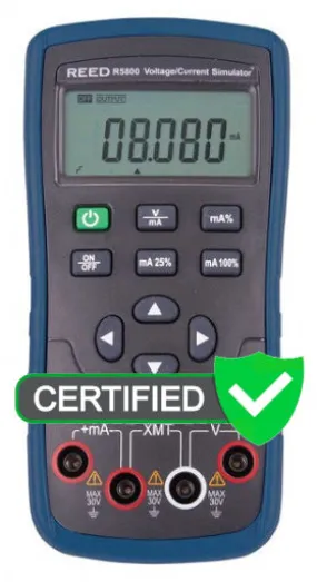 REED R5800 Voltage/Current Simulator - with ISO Certificate