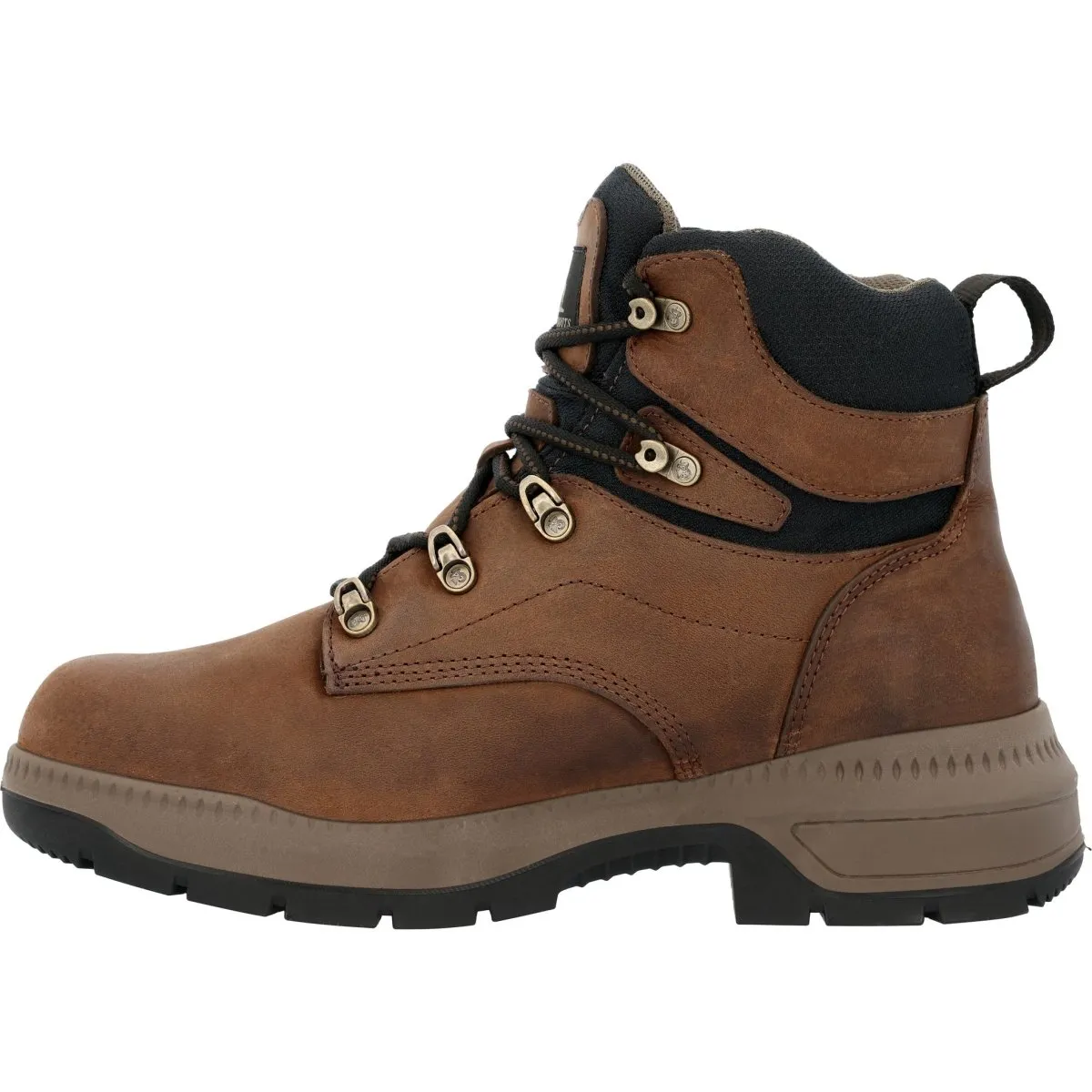 Rocky Worksmart Men's Waterproof Work Boots Rkk0457 In Brown