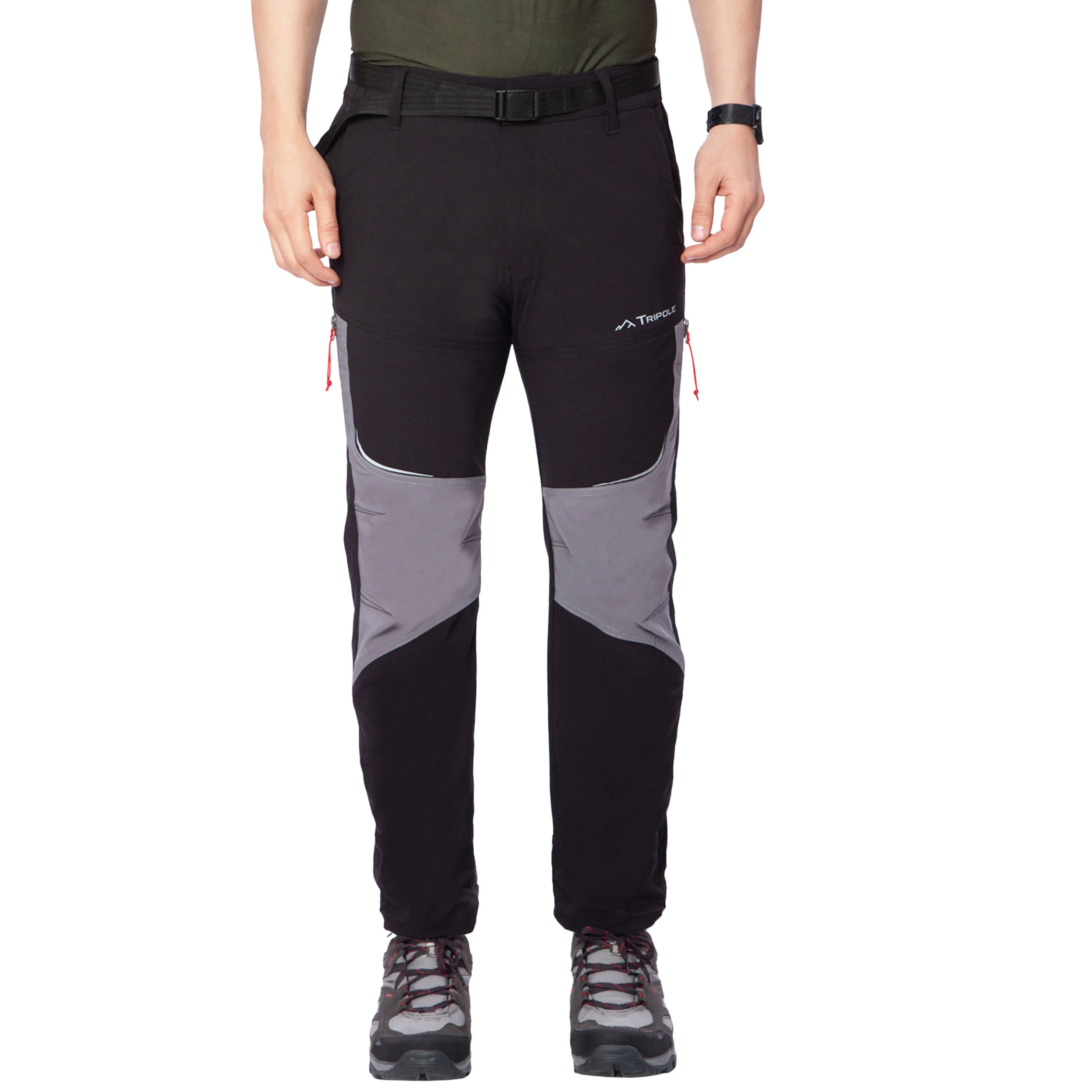 Trailblazer Trekking and Hiking Pants and Cargo - Black Grey