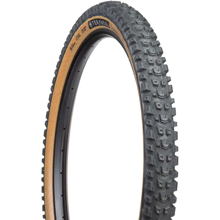 Warwick Mountain Bike Tire - 27.5 x 2.5, Tubeless, Tan, Light and Supple, Fast Compound