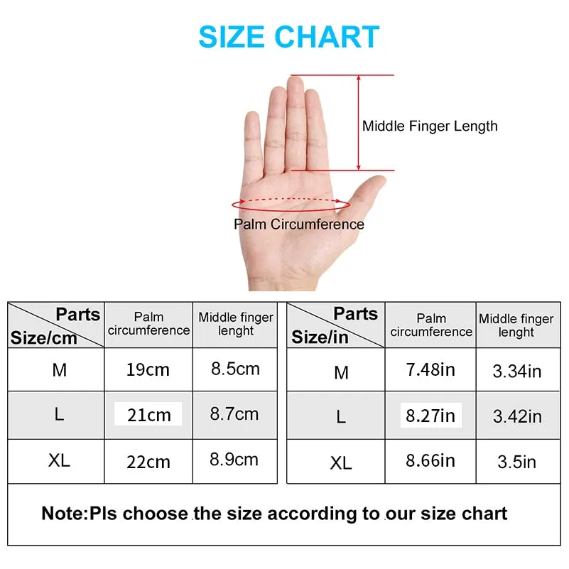 Winter Cycling Gloves Thermal Full Finger Bike Gloves Touch Screen Windproof Warm Outdoor Sports Ski Bicycle Gloves